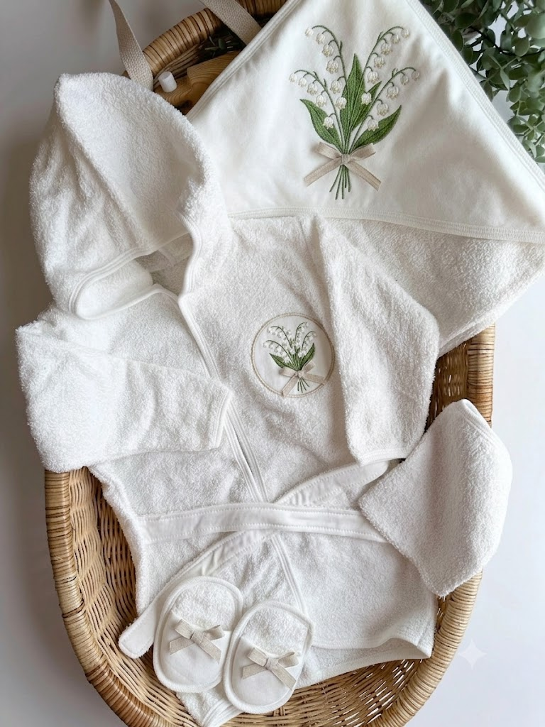 Zeytinburnu Kozmendo Nakış - Lüks Otel ve Spa Bornozu Göğüs Monogram Nakışı